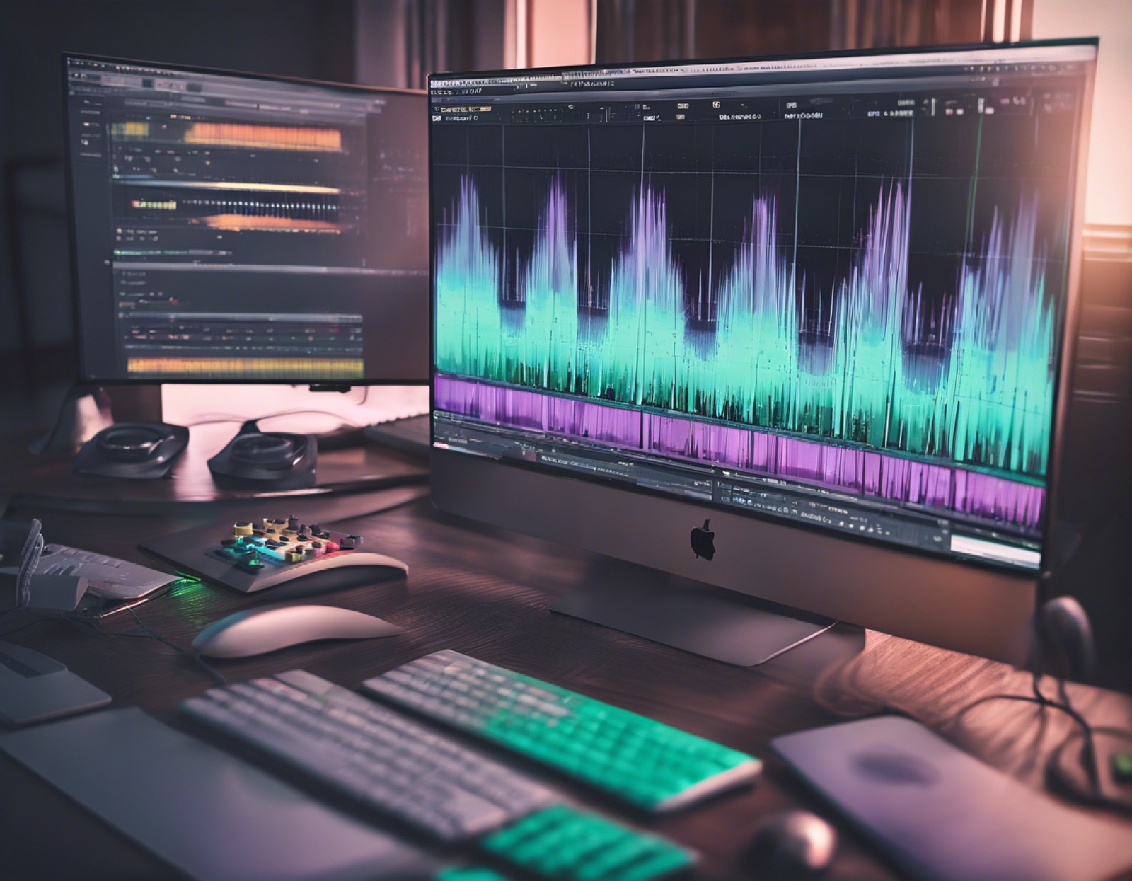 Podcast editing suite in Milton Keynes